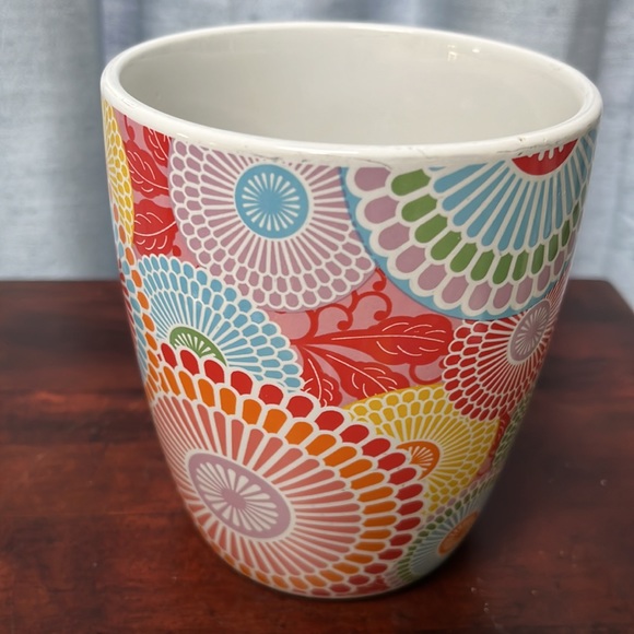 Colorful Debra Valencia Blue Harbor Oversized Coffee Mug - Picture 5 of 14